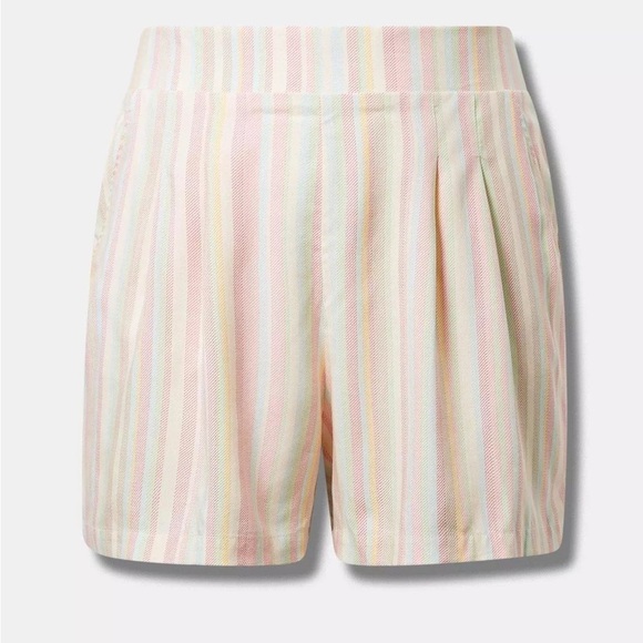 Striped Women's Shorts - Picture 3 of 3